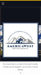 Mobile Screenshot of americawestinvest.com